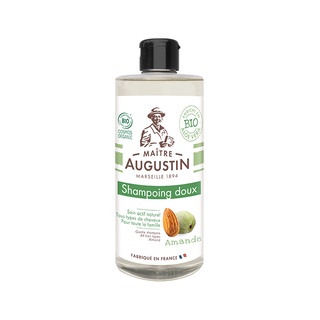 Maitre Augustin Gentle Shampoo all hair types Almond แชมพูสระผมออแกนิค เจนเติล แชมพู ออล แฮร์ ไทส์ อัลมอนด์ (500 ml)