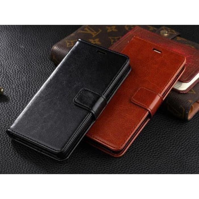FLIP WALLET LEATHER Vivo Y20/Y20S/Y20i/Y12S 2020/C25S/C21Y/y400/note 80 /16/ 16 pro /16 pro max/VIVO