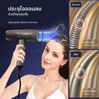 IWACHI ไดร์เป่าผม hair dryer GY-2100 1800W พับเก็บได้ พกพาสะดวก ปรับลมได้ 3 ระดับ ปรับลมร้อน/ลมธรรมชาติ/ลมเย็น