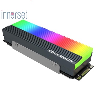 [innerset] ฮีทซิงค์ระบายความร้อน COOLMOON CM-M7S M.2 SSD 2280 ARGB