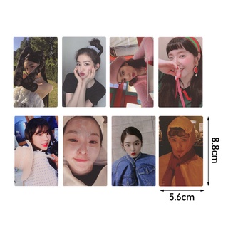 โปสการ์ด ผ้ากํามะหยี่ ลายศิลปินเกาหลี Red Velvet Lomo Cards Irene สําหรับแฟนคลับ เก็บสะสม