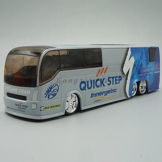 โมเดลรถแข่ง รถบัส 1:50 Diecast ของเล่นสําหรับเด็ก