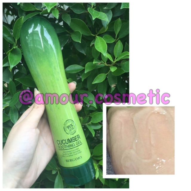 Bergamo Soothing Cucumber Gel 95%