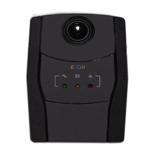 UPS (เครื่องสำรองไฟฟ้า) SYNDOME รุ่น ECO II-1000 (1000VA/630WATT) Warranty 2 - y
