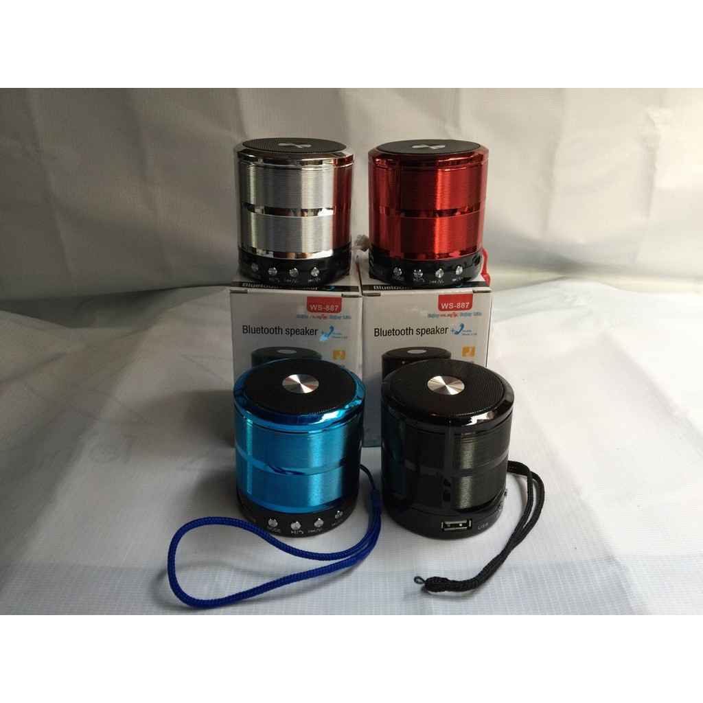 ลำโพงบลูทูธ bluetooth รุ่น WS-887