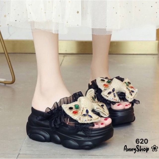 ♥พร้อมส่ง♥ #620//7271 •เช็คสินค้าก่อนสั่งซื้อ//รองเท้าส้นเตารีด•