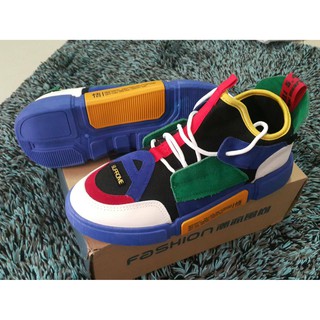 รองเท้า TOPGND Li-Ning LANDAIBAL Wade 2 ACE NYFW Colourful Running Shoes Mens [US10]