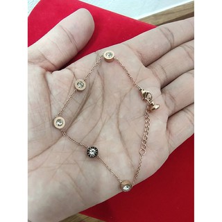 ( พร้อมส่ง ) สร้อยข้อมือสำหรับสตรี แฟชั่นผู้หญิง กำไลข้อมือ สร้อยข้อมือ สร้อยข้อมือเพชร สร้อยข้อมือสายโซ่