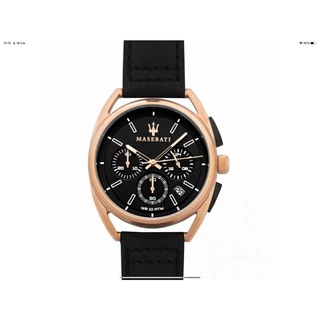 นาฬิกา MASERATI MENS R8871632002 TRIMARANO QUARTZ CHRONOGRAPH พร้อมกล่อง (ใหม่)