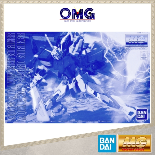 Bandai MG Launcher Sword Striker Pack สําหรับ MG Aile Strike Gundam ver. RM 83640 Launcher Striker S
