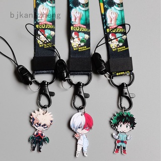 Anime My Hero Academia Boku No Hero Academia Neck Strap Lanyards ID Card Mobile Phone Strap