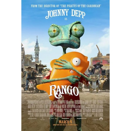ดีวีดี RANGO 2011***