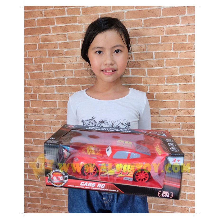 Ich_Za รถบังคับ Lightning McQueen - ไลท์นิ่ง แม็คควีนรถแบตเตอรี่