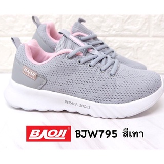 [BAOJI แท้💯% พร้อมส่ง] รองเท้าผ้าใบรุ่น BJW795 รองเท้าผ้าใบผู้หญิง ไซส์ 37-41