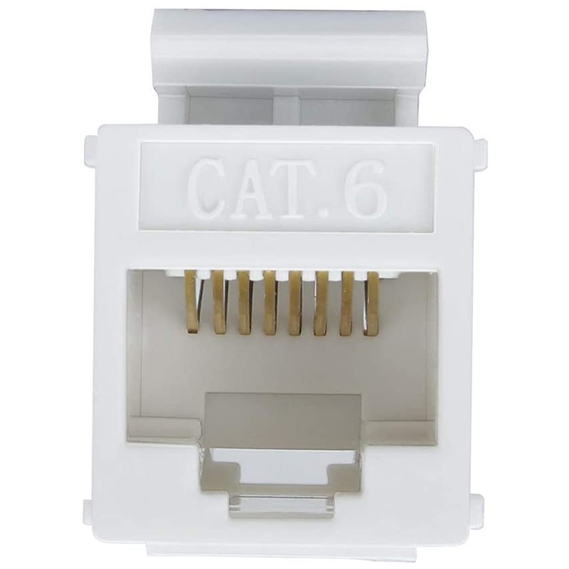 10-Pack CAT6 Keystone RJ45 Coupler Female to Female Inline Coupler #5