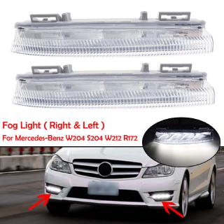 ไฟตัดหมอกเดย์ไลท์ LED DRL 12V สําหรับ Mercedes-Benz W204 W212 C250 C280 C350 E350 A2049068900 ก2049069000 R172 2049068900