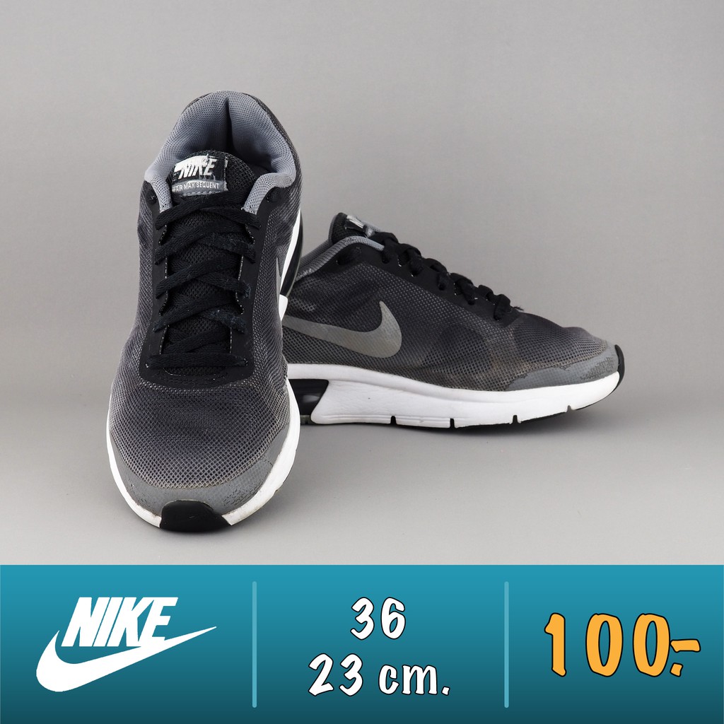 รองเท้าผ้าใบ Nike Air Max Sequent GS (ของแท้มือสอง)