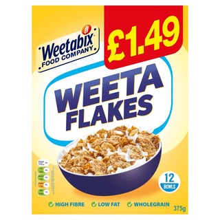 Weetabix Wholegrain wheat &amp; rice flakes 375g