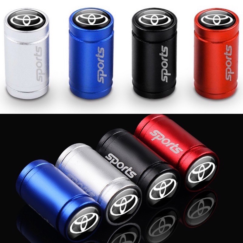 จุ๊บลม TRD,Toyota (1 ชุดมี 4 ชิ้น) Valve cap ราคา ถูกที่สุด ดีลบีเคเค แกลเลอรีภาพที่ 5