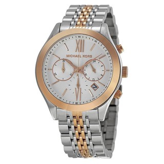 Michael Kors Brookton Two-Tone Stainless Steel Womens Watch MK5763