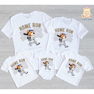เสื้อครอบครัวพี่หมี เบสบอล สุดเทห์ (TS104)