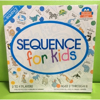 Sequence for Kids เกมคำศัพท์ bingo คำศัพท์ สัตว์ animal