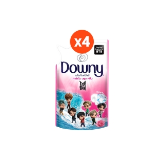 [ใหม่]Downy TinyTAN ดาวน์นี่ น้ำยาซักผ้าสูตรเข้มข้น กลิ่นการ์เด้นบลูม Laundry Detergent TinyTAN Garden Bloom500mlx4ถุง