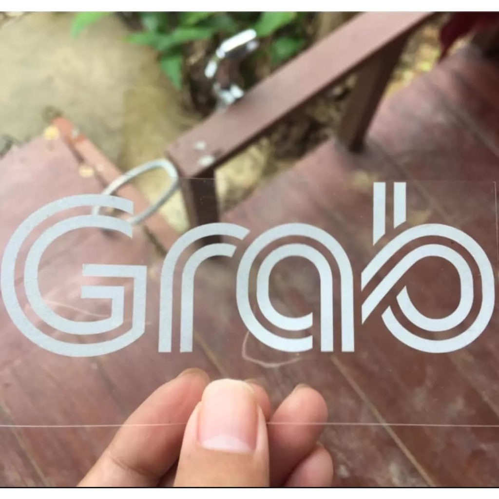 ส่งอาหาร สติ๊กเกอร์ ขาวสะท้อนแสง สติ๊กเกอร์ติดรถ สติ้กเกอร์ สติกเกอร์ ซิ่ง สะท้อนแสง 3m คำกวน เวฟ