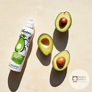 100% Pure Avocadoi Oil Spray จาก Chosen Foods น้ำมันอโวคาโด้ ทนความร้อน 500°F (250°C) สามารถสเปรย์งานอบขนม ทำกับข้าว