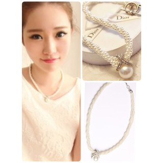 ❤พร้อมส่ง📫 สร้อยมุกสานสวยๆ ถูกที่สุดในแอฟ