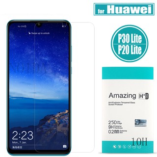 10H Huawei P8 P9 P10 P20 P30 P40 Pro Plus LITE E mini Smart 2017 2019  กระจก ฟิล์ม โฟกัส อุปกรณ์กันรอยหน้าจอ