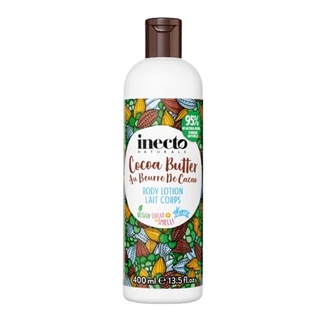 Inecto Naturals Cocoa Butter Body Lotion 400ml สำหรับคนผิวแห้ง ครีมทาผิว โลชั่น