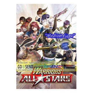 Warriors ALL STARS CD DVD เกมแล็ปท็อปสําหรับเล่นเกม