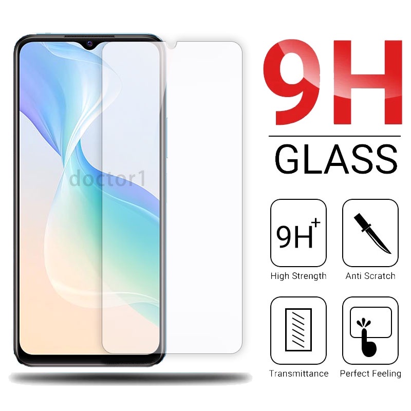 ฟิล์มกระจก ใส ใช้สำหรับ VIVO Y100 Y19s Y28 Y28s Y27s Y18 Y18e Y18s Y03 Y17s Y27 Y36 Y22 Y22s Y16 Y35 Y02 Y02A Y02t Y02s Y77 Y55 Y73 Y33T Y21T Y76 T1 Pro T1x 4G Y30 5G 2024