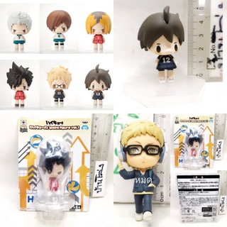 (แท้/มือ1,2) KOEDARIZE Banpresto haikyuu,1point Figure Asahi,Kuroo,Lev, chibi-kyun-chara-gekouchuu-tsukishima-yamaguchi