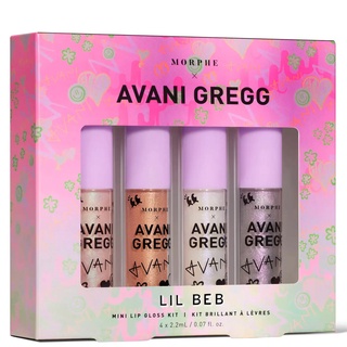 พร้อมส่ง ของแท้ Morphe X Avani Gregg - Lil Beb Mini Lipgloss Kit