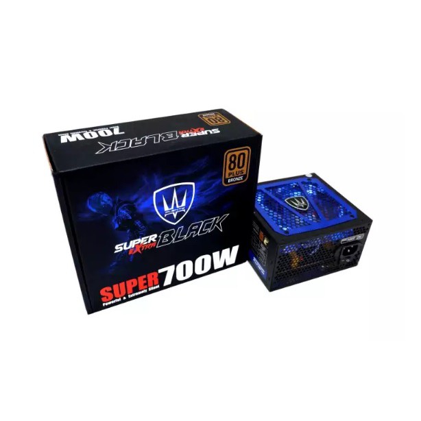 POWER SUPPLY (อุปกรณ์จ่ายไฟ) PSU PLENTY SUPER BLACK Extra 700W 80+ BRONZE