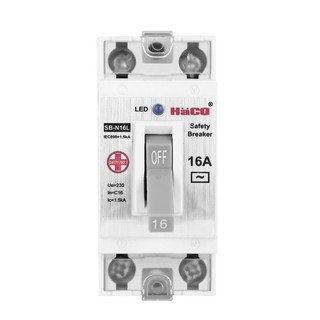 เบรกเกอร์ลอย HACO SB-N16L 16A 2P SAFETY BREAKER HACO SB-N16L 16A 2P