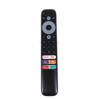 รีโมตคอนโทรล RC902V FMR5 สําหรับ TCL 8K QLED Voice TV พร้อม Netflix IVI RC902V FMR5