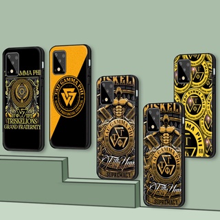 เคสโทรศัพท์มือถือแบบนิ่ม ลาย triskelion tau gamma 2 P286 สําหรับ Samsung A70 A11 A12 A21S A22 4G 5G A31 A32 A41