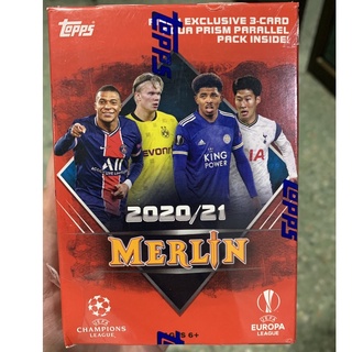 พร้อมส่ง !!! 2020-21 Topps Merlin UEFA Champions League Blaster Box