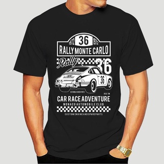 เสื้อยืด พิมพ์ลาย Monte Carlo Rally 1972 Race Racing Car Rally Cars สําหรับผู้ชาย และผู้หญิง