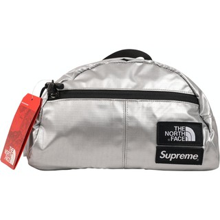 PROSPER - Supreme X The North Face Metallic Roo II Lumbar Pack Silver