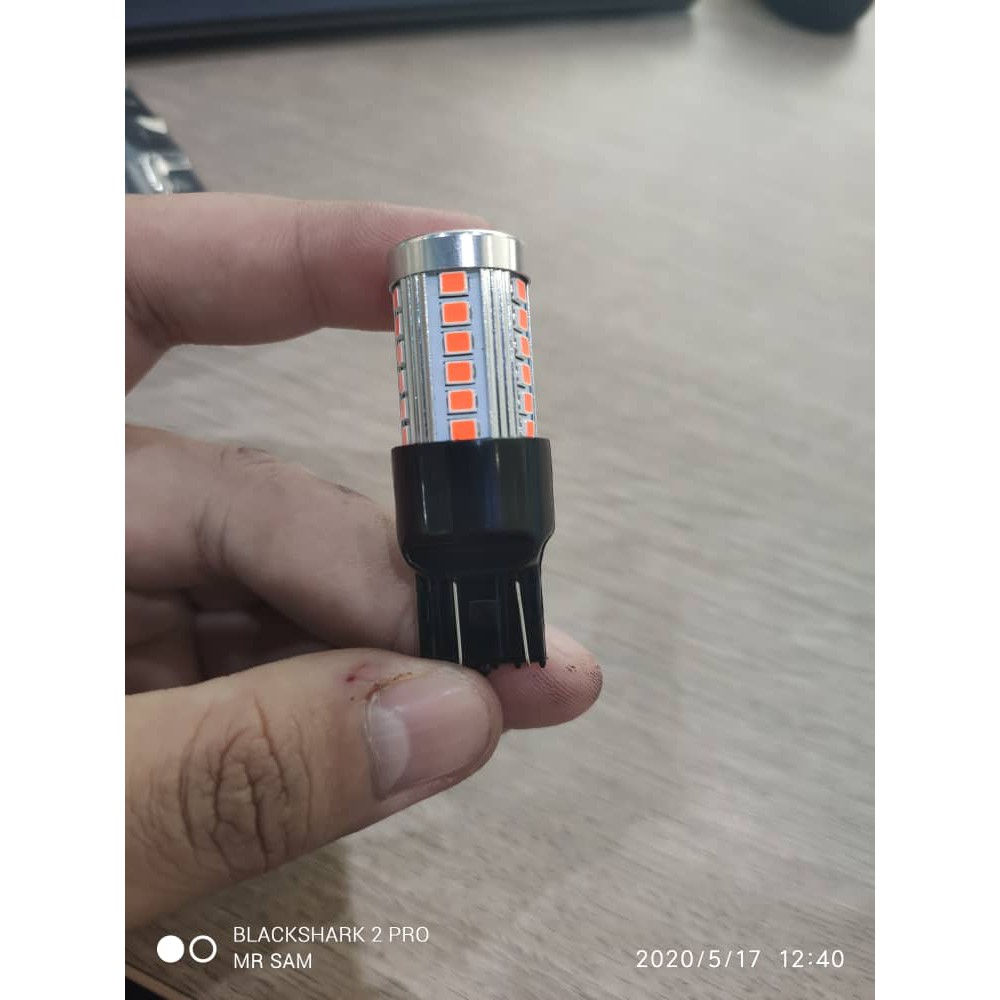 33 ไฟเบรคดวงที่สาม LED T20