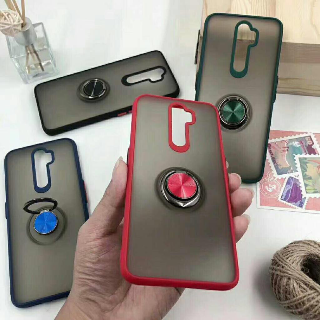 XIAOMI MI NOTE 10 CASE AERO MY CHOICE HANDPHONE CASE SILICONE RING HP PROTECTOR