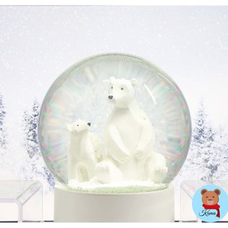 ✅ polar bear snowglobe ลูกแก้วหิมะ หมีโพร่าแบร์ น่ารักๆ