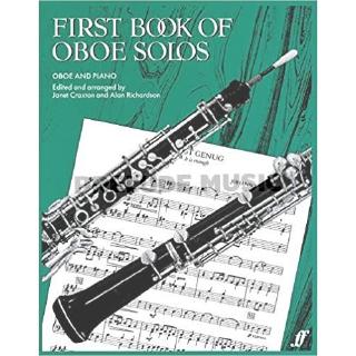 First Book of Oboe Solos: Oboe and Piano / Erstes Spielbuch fur Oboe und Klavier (English and German Edition)97805715037