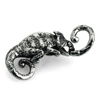 OHM Beads หัวสร้อย รุ่น Chameleon-y - Silver 925 Charm เครื่องประดับ บีด เงิน เแก้ว จี้ สร้อย กำไล OHMThailand