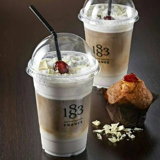 1883 ซอสไวท์ ช็อกโกแลต สำหรับคาเฟ่ ใช้ราดท้อปปิ้งและตกแต่ง | WHITE CHOCOLATE SAUCE 1.89 L. (SKU 5313)