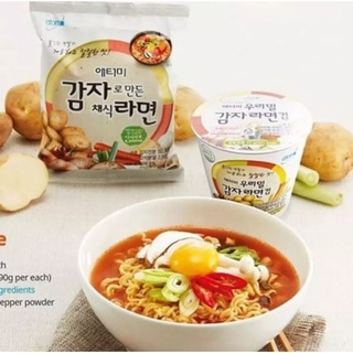 Atomy Ramyeon instant noodles บะหมี่กึ่งสำเร็จรูปที่อุดมไปด้วยเส้นใยอาหาร